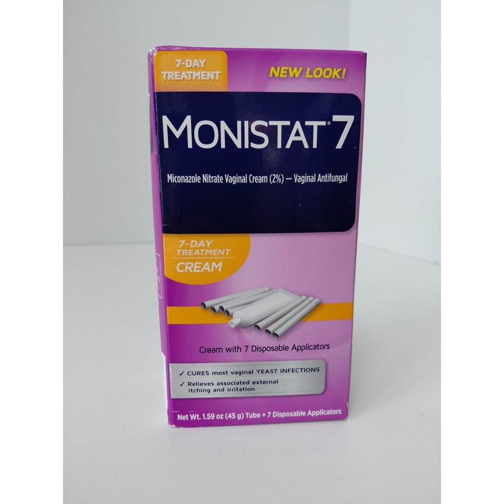 MONISTAT 7‎ CREAM W/APPLICATOR 1.59OZ Exp 11/26